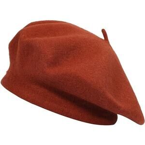 ZLYC French Beret Rust NWT